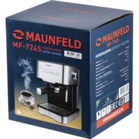 Рожковая кофеварка MAUNFELD MF-724S - Превью изображения №12 — Интернет-магазин 55texno.by