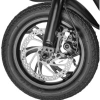 Электросамокат SameBike Comfort SB-C350 (белый) - Превью изображения №8 — Интернет-магазин 55texno.by