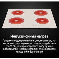 Варочная панель MAUNFELD CVI594WH - Превью изображения №11 — Интернет-магазин 55texno.by