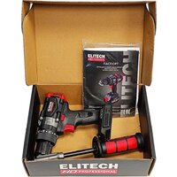 Ударная дрель-шуруповерт ELITECH CD 20BL2 E2201.042.00 (без АКБ) - Превью изображения №7 — Интернет-магазин 55texno.by
