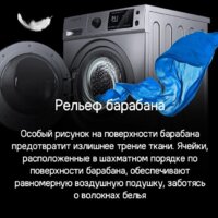 Стиральная машина MAUNFELD MFWM149S - Превью изображения №13 — Интернет-магазин 55texno.by