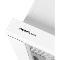Кухонная вытяжка HOMSair Flat 60 Glass (белый) - Превью изображения №4 — Интернет-магазин 55texno.by