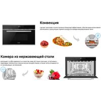 Микроволновая печь Weissgauff BMWO-349 DBSX Touch - Превью изображения №9 — Интернет-магазин 55texno.by