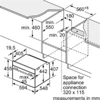Электрический духовой шкаф Bosch Serie 8 CMG7241B1 - Превью изображения №10 — Интернет-магазин 55texno.by