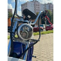 Электроскутер Smart Balance X11 2024 (синий) - Превью изображения №4 — Интернет-магазин 55texno.by