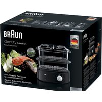 Пароварка Braun IdentityCollection FS 5100 Black - Превью изображения №5 — Интернет-магазин 55texno.by