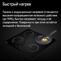 Варочная панель MAUNFELD CVI594STBKC - Превью изображения №9 — Интернет-магазин 55texno.by