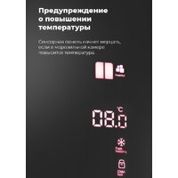 Четырёхдверный холодильник MAUNFELD MFF181NFB - Превью изображения №12 — Интернет-магазин 55texno.by
