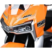 Скутер Motoland T-Max 150 (оранжевый/серый) - Превью изображения №9 — Интернет-магазин 55texno.by