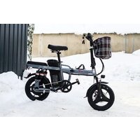 Электровелосипед AVM City Mini (серый) - Превью изображения №11 — Интернет-магазин 55texno.by