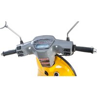 Скутер Motoland Labei WY150-5A (серый/желтый) - Превью изображения №11 — Интернет-магазин 55texno.by