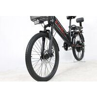 Электровелосипед SameBike Е-Alfa New SB-E-ALFA500-48/13 (черный) - Превью изображения №3 — Интернет-магазин 55texno.by