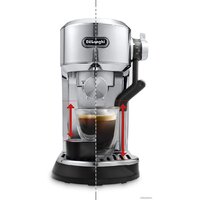 Рожковая кофеварка DeLonghi Dedica Maestro Plus EC950.M - Превью изображения №2 — Интернет-магазин 55texno.by