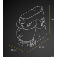 Кухонная машина Kenwood Titanium Chef Baker XL KVL85.004SI - Превью изображения №14 — Интернет-магазин 55texno.by