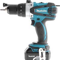 Ударная дрель-шуруповерт Makita DHP458RFE (с 2-мя АКБ, кейс) - Превью изображения №2 — Интернет-магазин 55texno.by