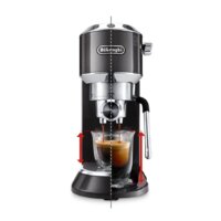 Рожковая кофеварка DeLonghi Dedica Arte EC885.GY - Превью изображения №2 — Интернет-магазин 55texno.by