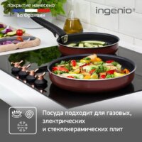 Набор сковород Tefal Ingenio Red 5 04186840 - Превью изображения №7 — Интернет-магазин 55texno.by