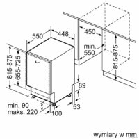 Встраиваемая посудомоечная машина Bosch Serie 4 SPV4EMX10E - Превью изображения №7 — Интернет-магазин 55texno.by