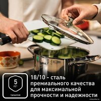 Набор кастрюль Tefal Cook Eat B921S604 - Превью изображения №3 — Интернет-магазин 55texno.by