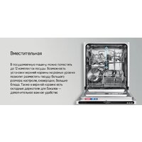 Встраиваемая посудомоечная машина MAUNFELD MLP6022A01 Light Beam - Превью изображения №24 — Интернет-магазин 55texno.by