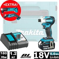 Винтоверт Makita DTD172RT1J (с 1-м АКБ, кейс) - Превью изображения №2 — Интернет-магазин 55texno.by