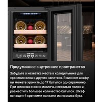 Винный шкаф MAUNFELD MBWC-56D17 - Превью изображения №11 — Интернет-магазин 55texno.by