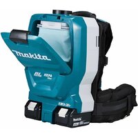 Пылесос Makita LXT DVC 261 ZX11 DVC261ZX11A2 (2 АКБ) - Превью изображения №4 — Интернет-магазин 55texno.by