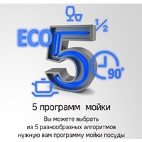 Встраиваемая посудомоечная машина MAUNFELD MLP-123I - Превью изображения №5 — Интернет-магазин 55texno.by