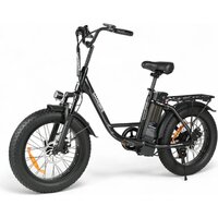 Электровелосипед SameBike FX-500 (черный) - Превью изображения №3 — Интернет-магазин 55texno.by