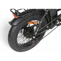 Электровелосипед SameBike FX-500 (черный) - Превью изображения №6 — Интернет-магазин 55texno.by