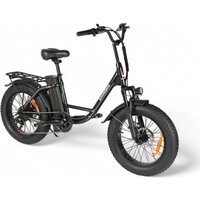 Электровелосипед SameBike FX-500 (черный) - Превью изображения №5 — Интернет-магазин 55texno.by