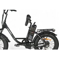 Электровелосипед SameBike FX-500 (черный) - Превью изображения №13 — Интернет-магазин 55texno.by