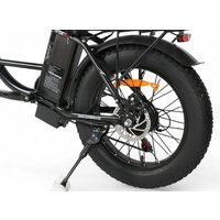 Электровелосипед SameBike FX-500 (черный) - Превью изображения №11 — Интернет-магазин 55texno.by