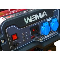 Бензиновый генератор Weima WM 4000i - Превью изображения №2 — Интернет-магазин 55texno.by