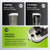 Пылесос Kiwi KCC-4325W - Превью изображения №5 — Интернет-магазин 55texno.by