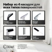 Пылесос Kiwi KCC-4325W - Превью изображения №3 — Интернет-магазин 55texno.by