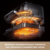 Аэрогриль (аэрофритюрница) Trouver Indoor Air fry grill IG20 Pro Black - Превью изображения №9 — Интернет-магазин 55texno.by