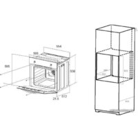 Электрический духовой шкаф MAUNFELD EOEC.586W - Превью изображения №16 — Интернет-магазин 55texno.by