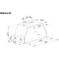 Кухонная вытяжка MAUNFELD Nebula 60 Glass (черный) - Превью изображения №12 — Интернет-магазин 55texno.by