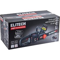 Аккумуляторная пила ELITECH CS 4016BLК E1611.027.01 (с 1-им АКБ) - Превью изображения №15 — Интернет-магазин 55texno.by