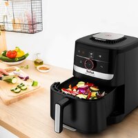 Аэрогриль (аэрофритюрница) Tefal Easy Fry Silence EY5728E1 - Превью изображения №4 — Интернет-магазин 55texno.by