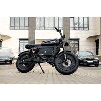 Электровелосипед AVM BUllDOG (черный) - Превью изображения №3 — Интернет-магазин 55texno.by
