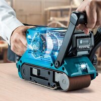 Ленточная шлифмашина Makita BS001GZ (без АКБ) - Превью изображения №8 — Интернет-магазин 55texno.by