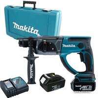 Перфоратор Makita DHR202RFE (с 2-мя АКБ) - Превью изображения №3 — Интернет-магазин 55texno.by