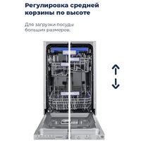 Встраиваемая посудомоечная машина MAUNFELD MLP-08PRO - Превью изображения №33 — Интернет-магазин 55texno.by