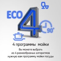 Встраиваемая посудомоечная машина MAUNFELD MLP-08I Light Beam - Превью изображения №16 — Интернет-магазин 55texno.by