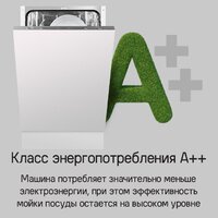 Встраиваемая посудомоечная машина MAUNFELD MLP-08S Light Beam - Превью изображения №15 — Интернет-магазин 55texno.by