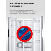 Холодильник side by side MAUNFELD MFF177NFBE - Превью изображения №25 — Интернет-магазин 55texno.by