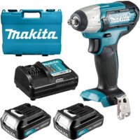 Гайковерт Makita TW140DWAE (с 2-мя АКБ) - Превью изображения №2 — Интернет-магазин 55texno.by