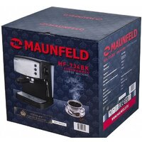 Рожковая кофеварка MAUNFELD MF-734BK - Превью изображения №10 — Интернет-магазин 55texno.by